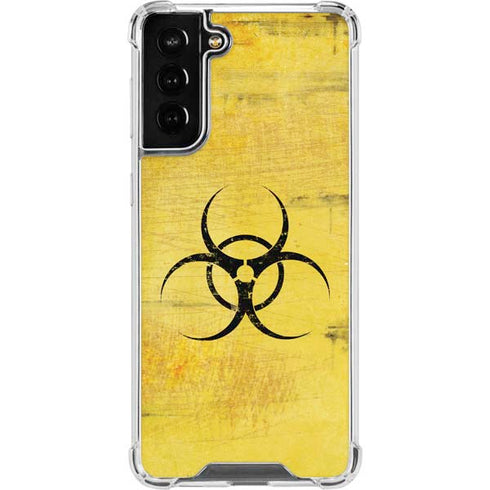 Biohazard Large Galaxy S21 FE Clear Case